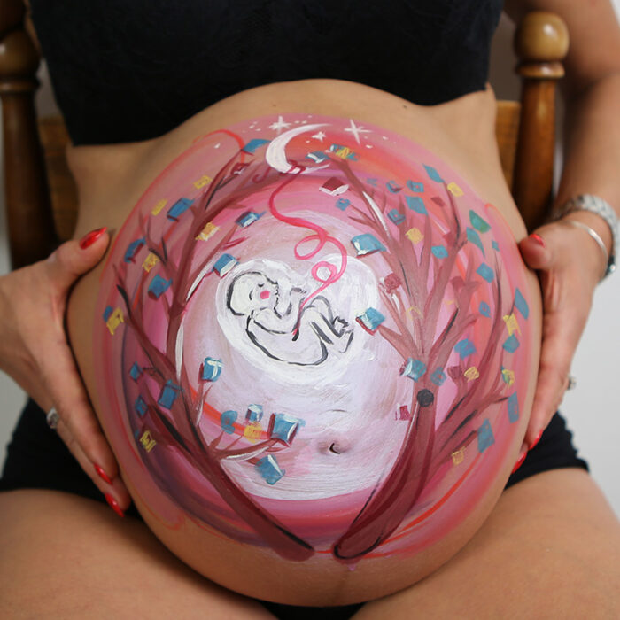 belly painting/disegno sul pancione