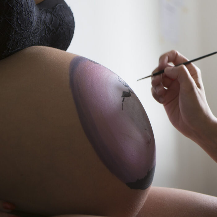 belly painting/disegno sul pancione